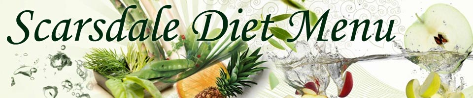 Scarsdale Diet Full Menu Plan